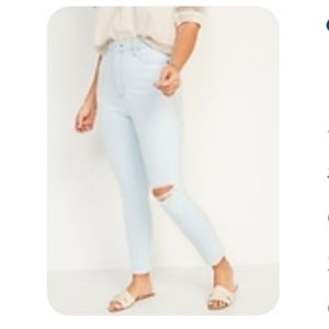 Old Navy Higher High Waste Rockstar jean 360°